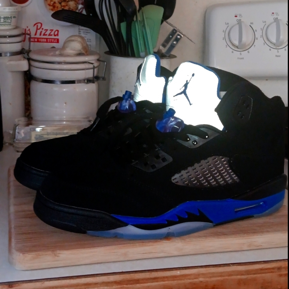 AIR JORDAN 5'S/RACER BLUE